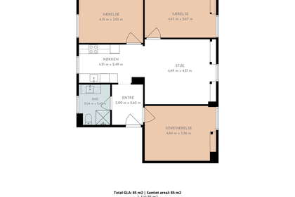 Visual presentation of the listing