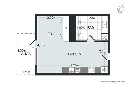 Visual presentation of the listing
