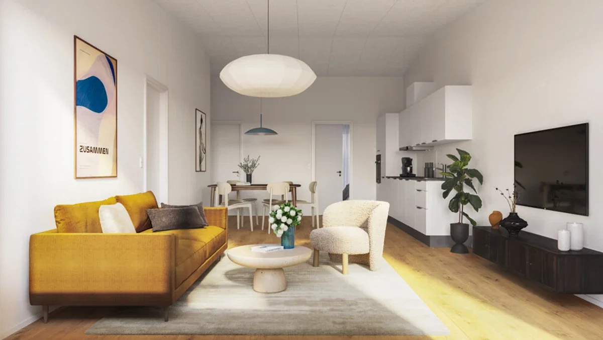 townhouse Skønt rækkehus med terrasse og gode rum