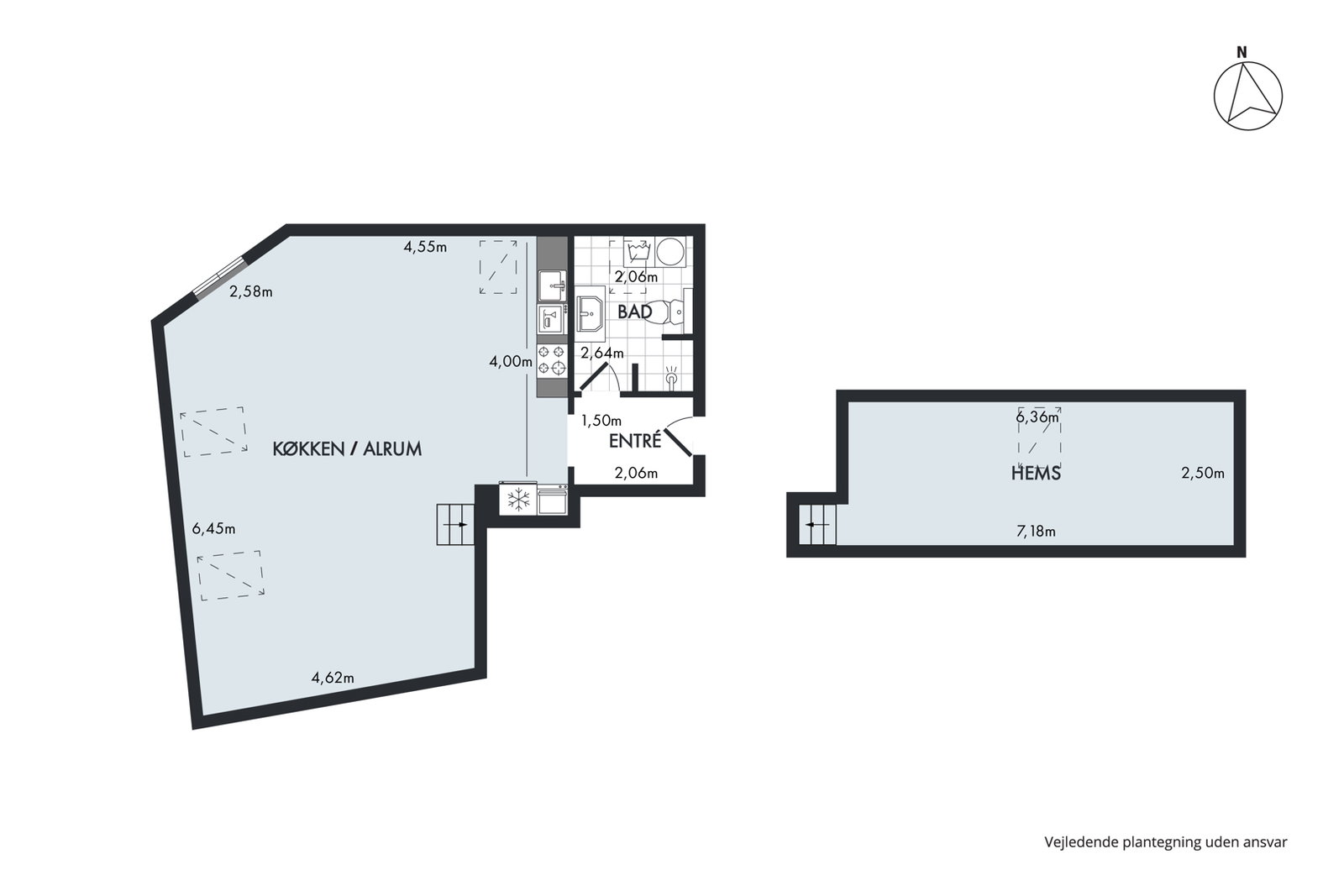 Visual presentation of the listing