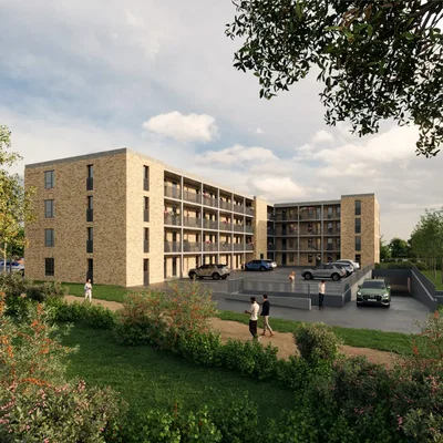 Moderne lejlighed med sydvestvendt altan - Løgismose, Frederikssund - 2