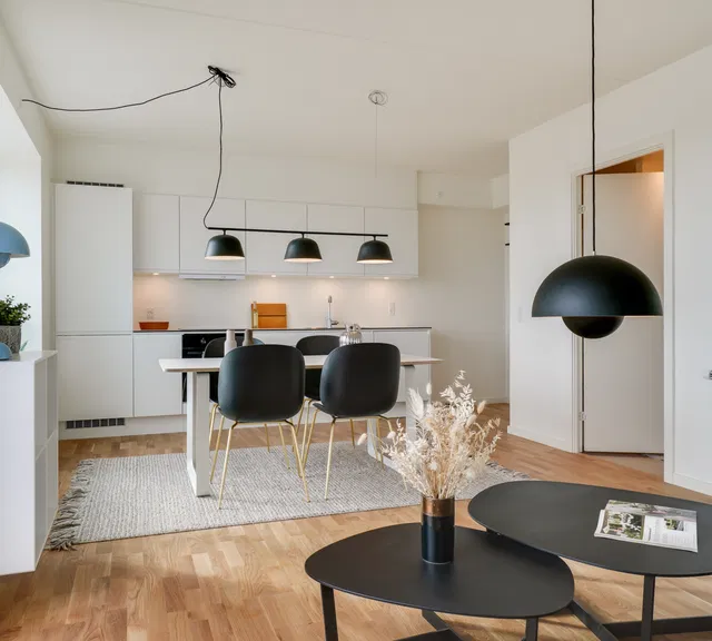 apartment Lys 3-værelses i Slagteribyen, Odense C