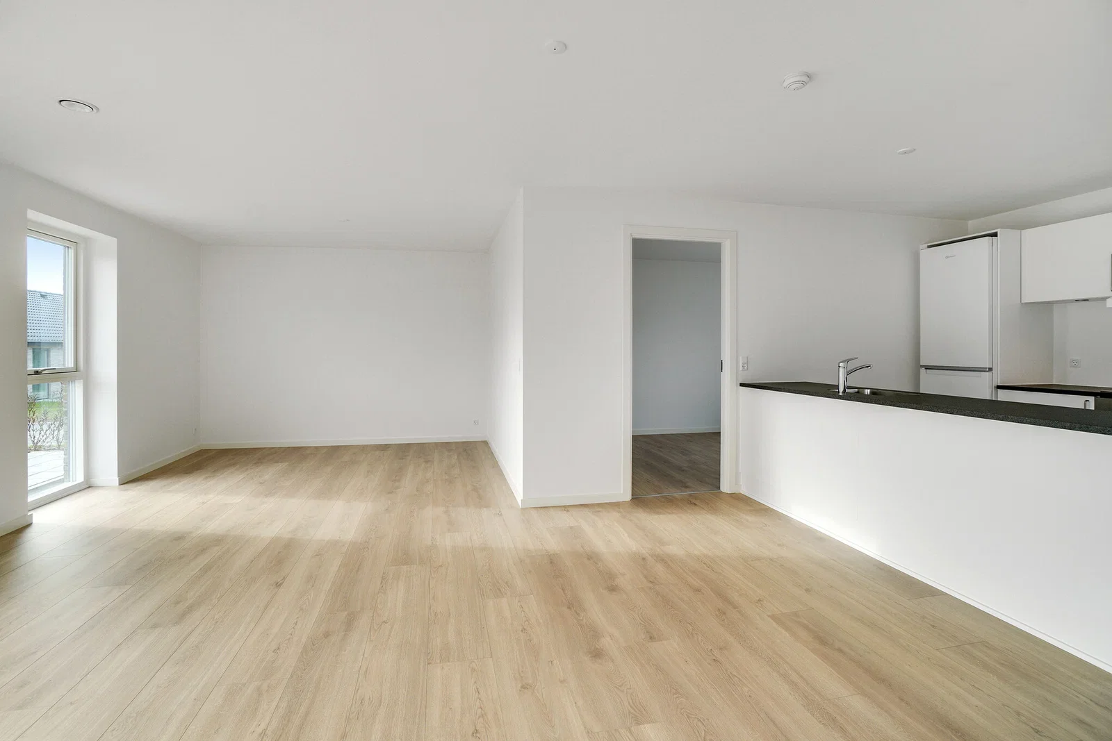 townhouse 3-værelses rækkehus med have og terrasse i Vinding