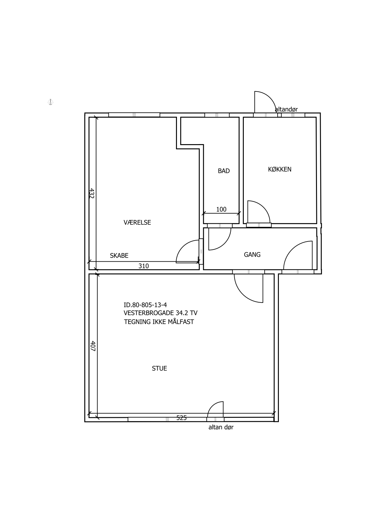Visual presentation of the listing
