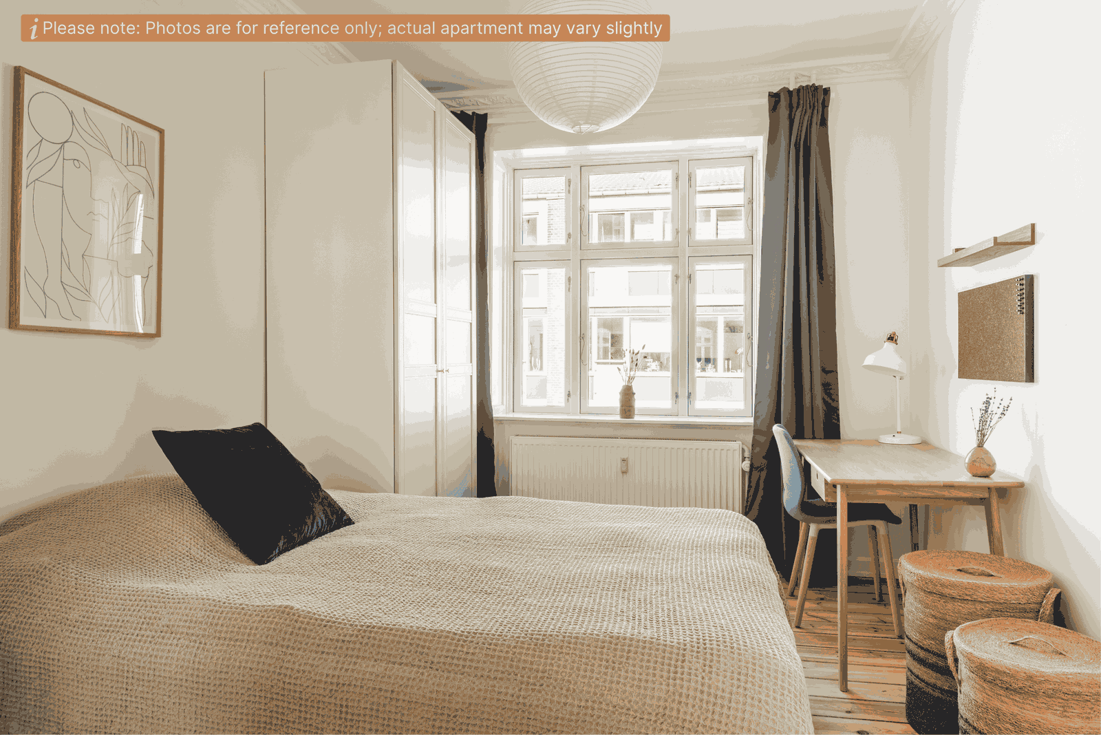 room Moderniseret værelse i klassisk lejlighed på Amager