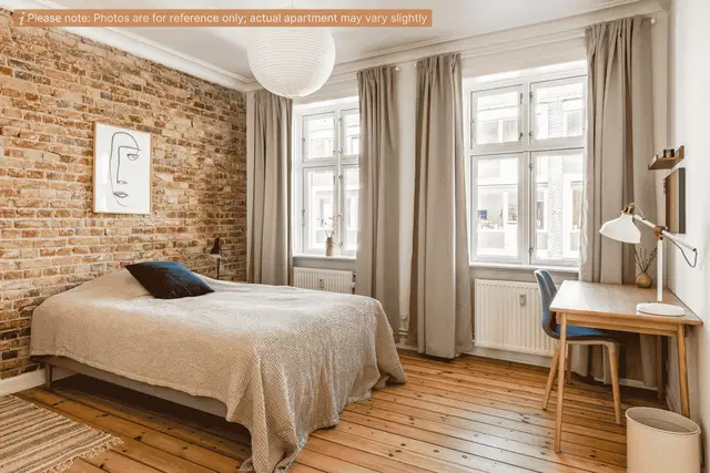 room Renoveret værelse i klassisk Amager-bygning