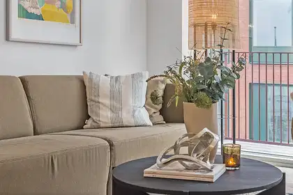Visual presentation of the listing
