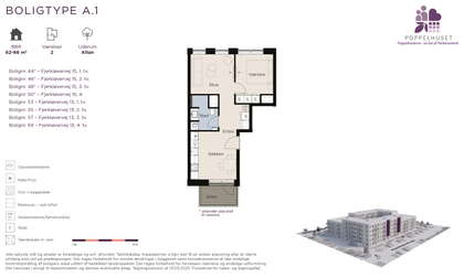 Visual presentation of the listing