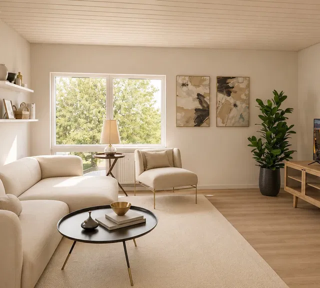 apartment Lys og moderniseret 3-værelses lejlighed