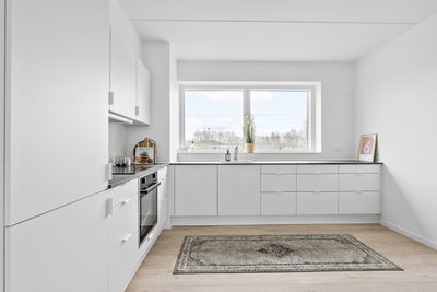 Bright 2-room ground-floor apartment with private terrace - Hasselager Stationsvej, Hasselager - 1