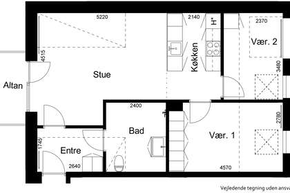 Visual presentation of the listing