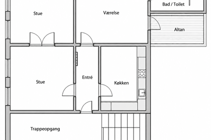 Visual presentation of the listing