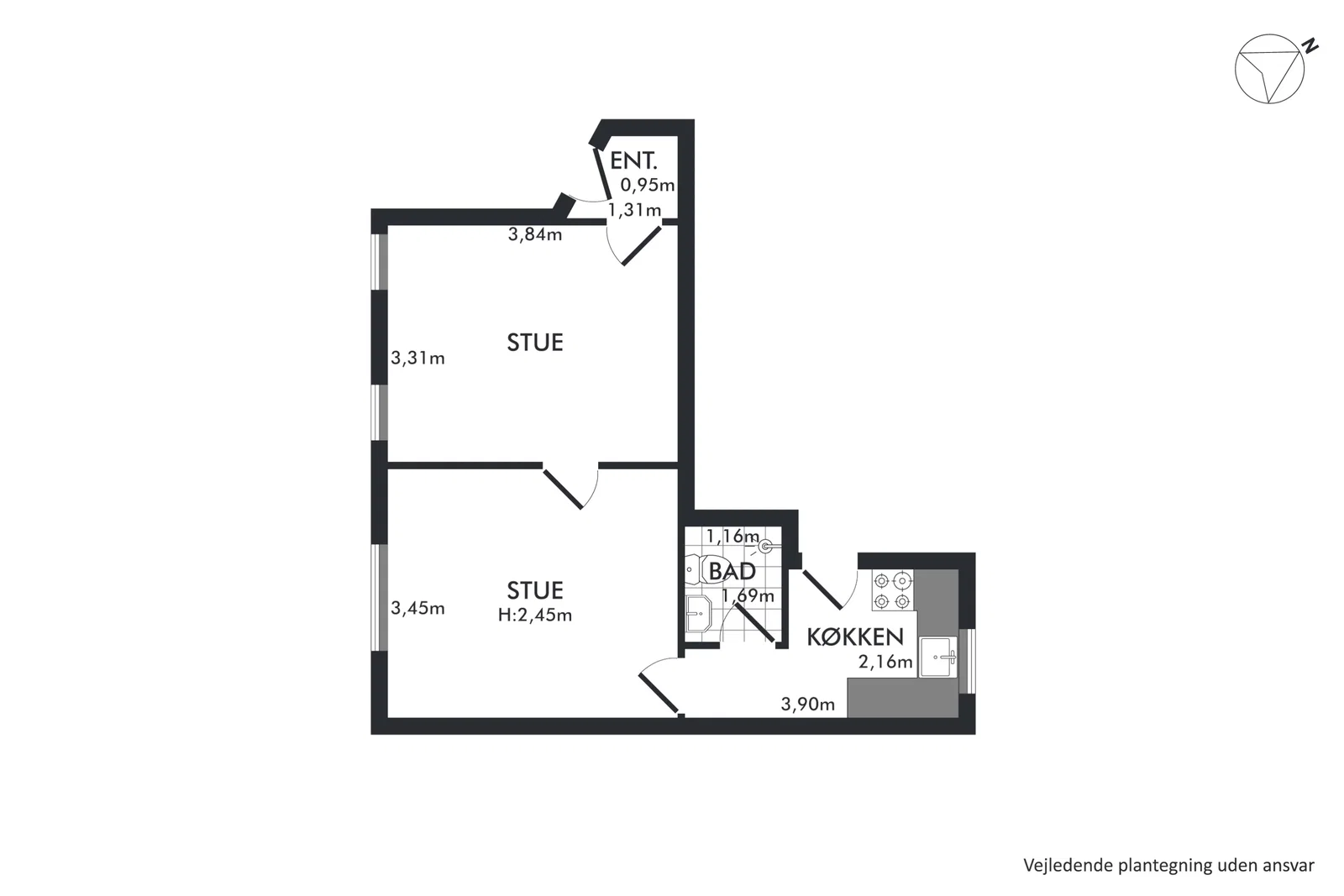 Visual presentation of the listing
