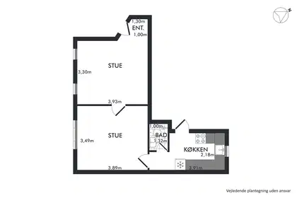 Visual presentation of the listing