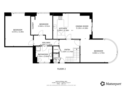 Visual presentation of the listing
