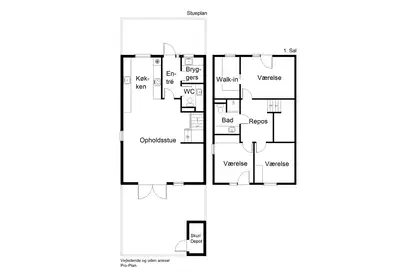 Visual presentation of the listing