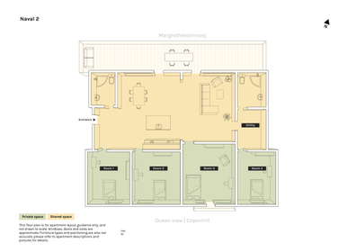 Visual presentation of the listing