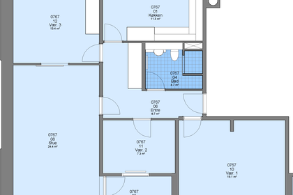 Visual presentation of the listing