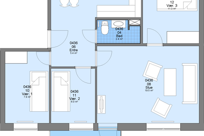 Visual presentation of the listing