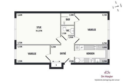 Visual presentation of the listing