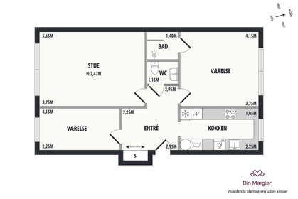 Visual presentation of the listing