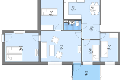 Visual presentation of the listing