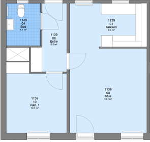 Visual presentation of the listing