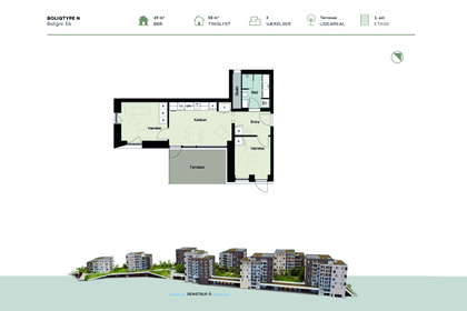 Visual presentation of the listing