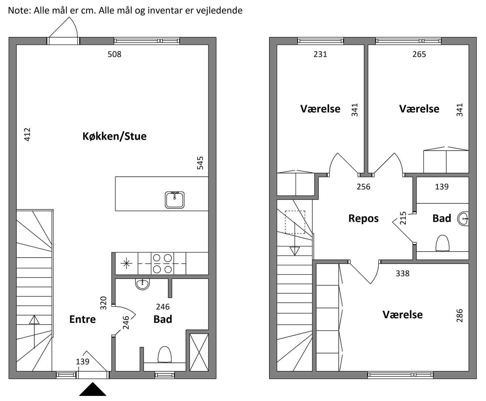 Visual presentation of the listing