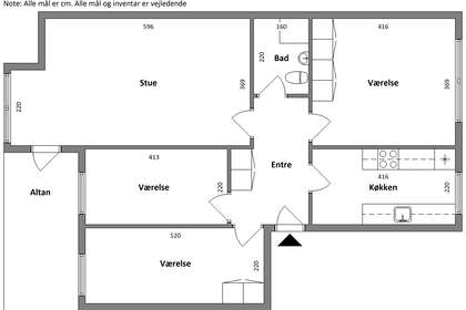 Visual presentation of the listing