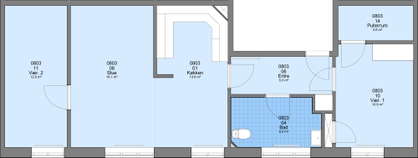 Visual presentation of the listing