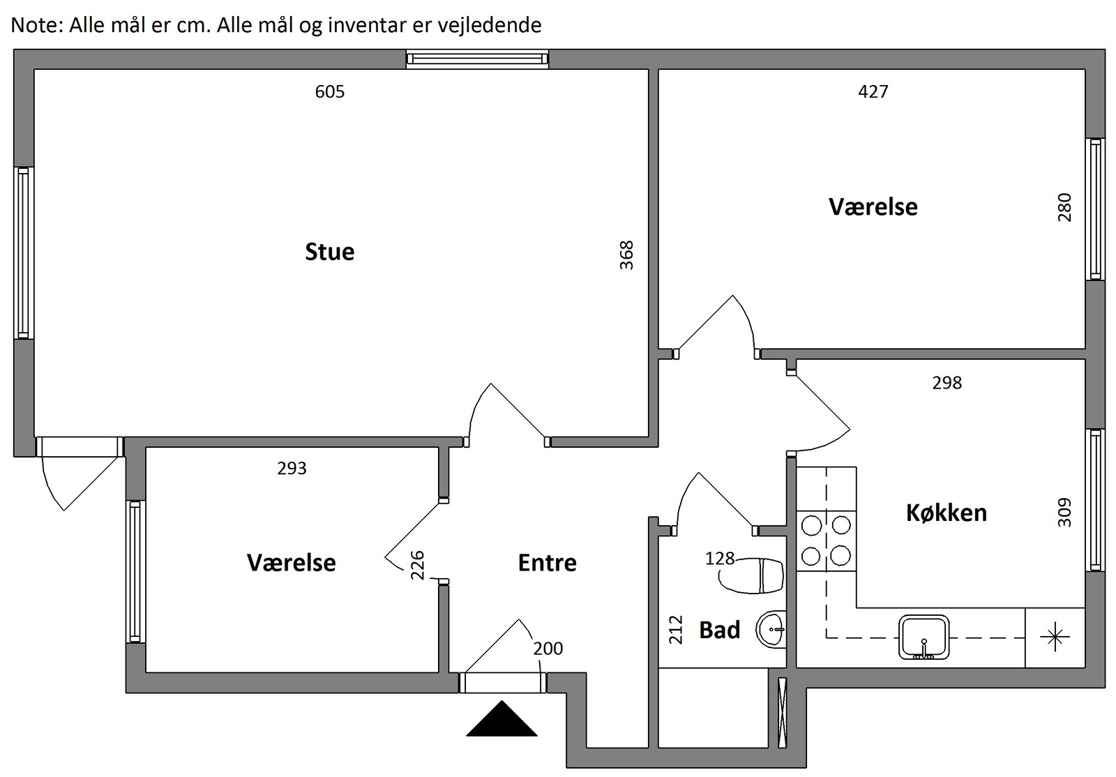 Visual presentation of the listing