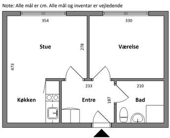Visual presentation of the listing
