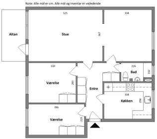 Visual presentation of the listing