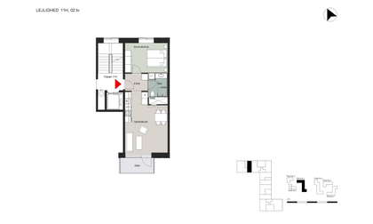 Visual presentation of the listing