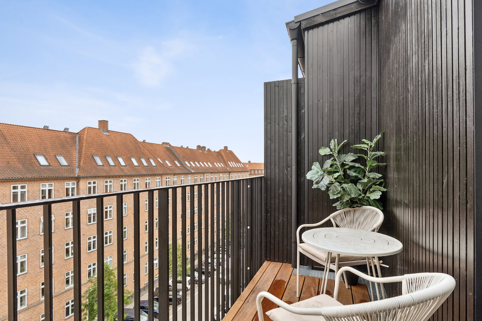apartment Lys bolig med privat tagterrasse på Amager
