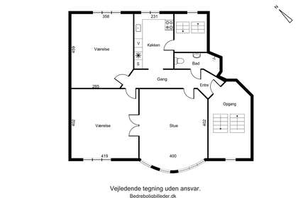 Visual presentation of the listing