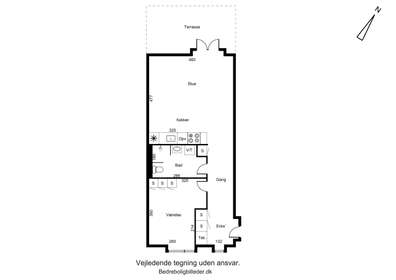 Visual presentation of the listing