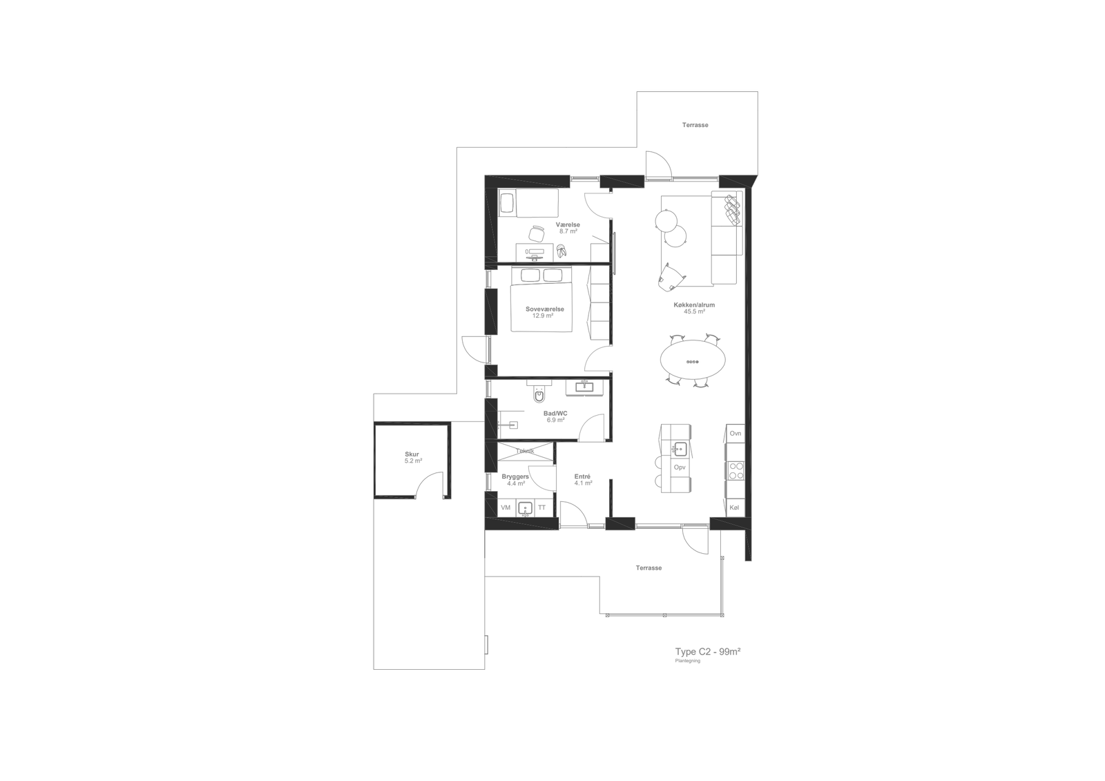 Visual presentation of the listing