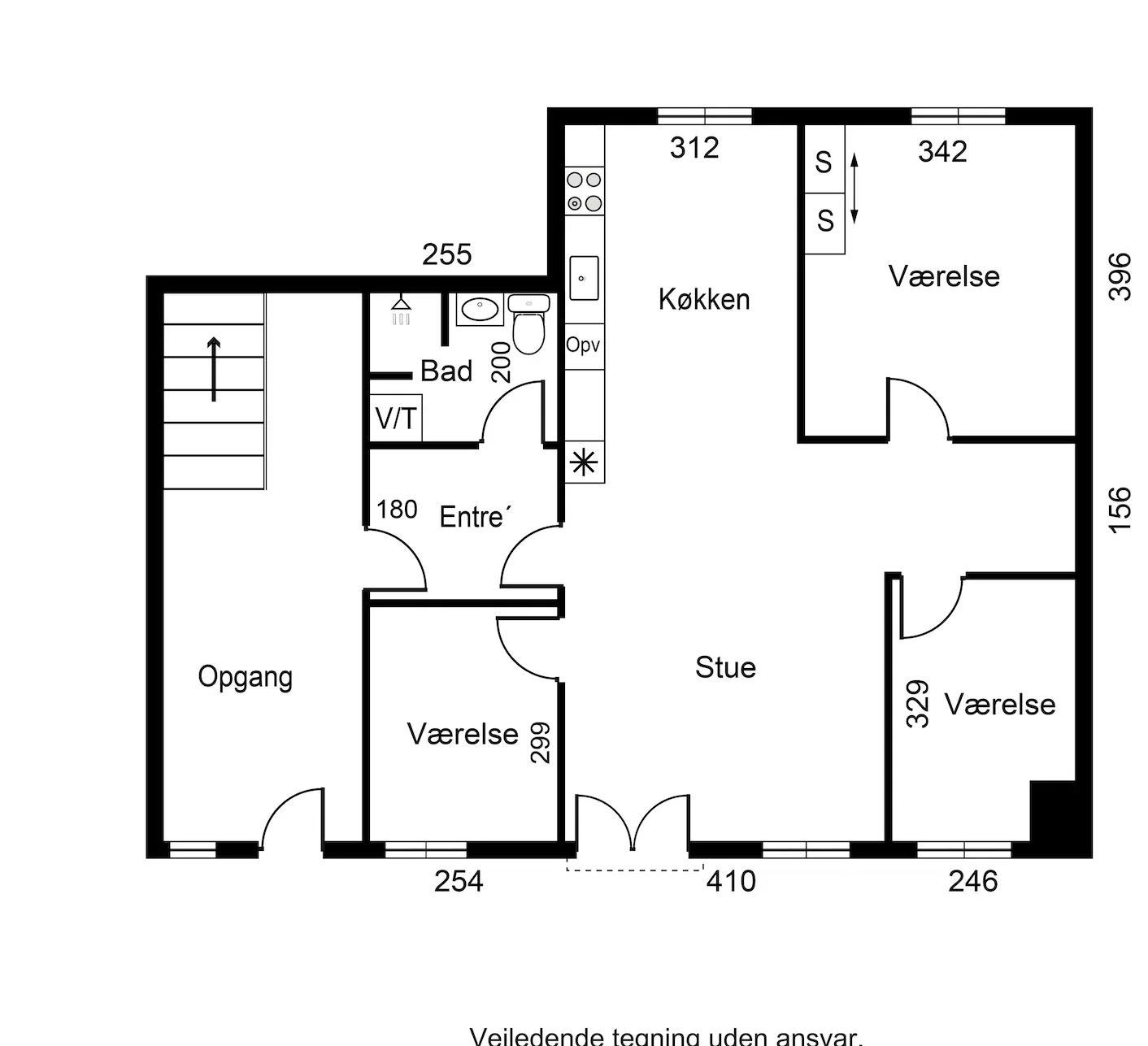 Visual presentation of the listing