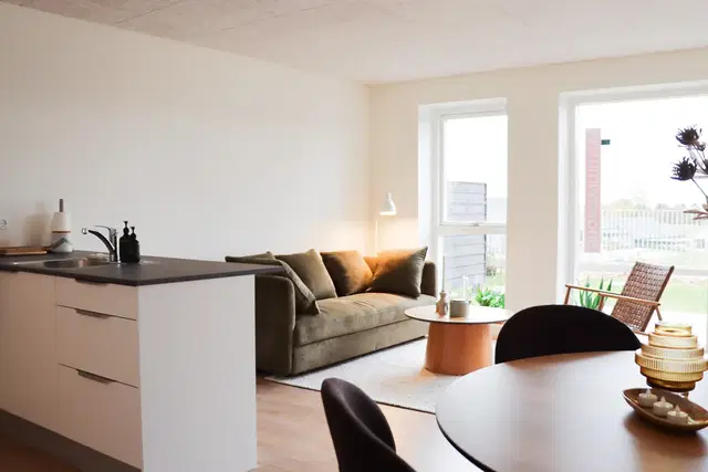 townhouse Rækkehus med moderne faciliteter og hyggelig terrasse