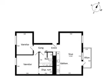 Visual presentation of the listing