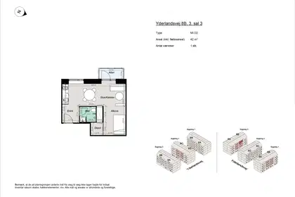 Visual presentation of the listing