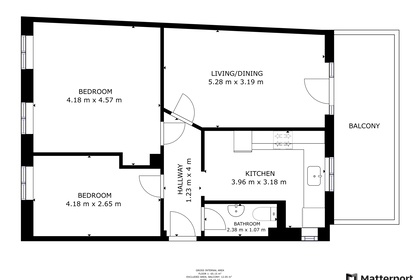 Visual presentation of the listing