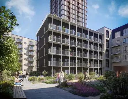 apartment Lys 2-værelses lejlighed med sydvendt terrasse