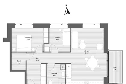 Visual presentation of the listing