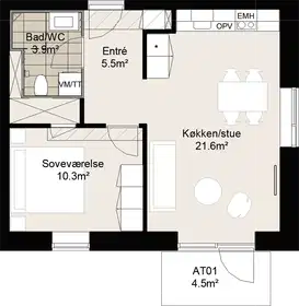 Visual presentation of the listing