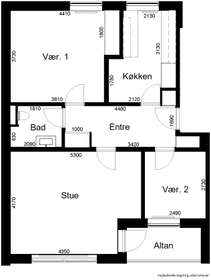 Visual presentation of the listing
