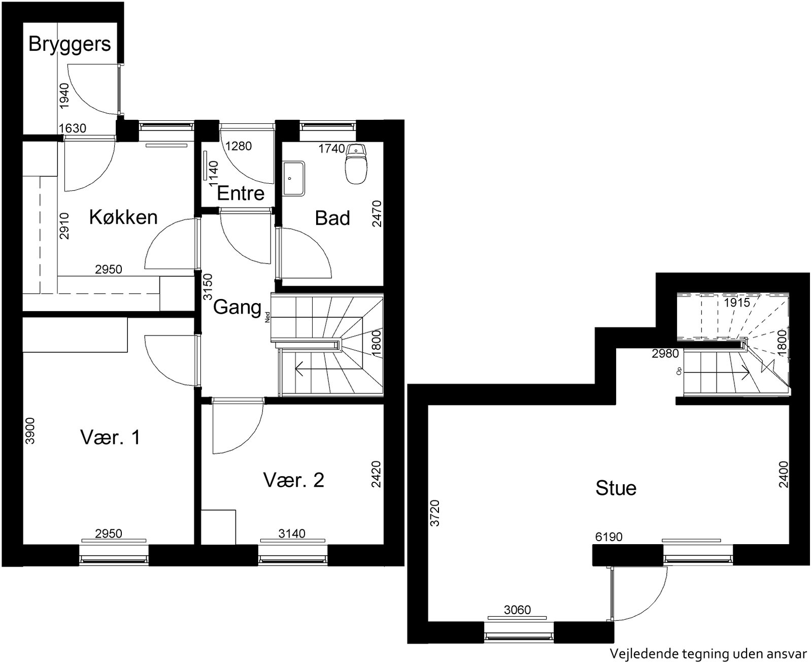 Visual presentation of the listing