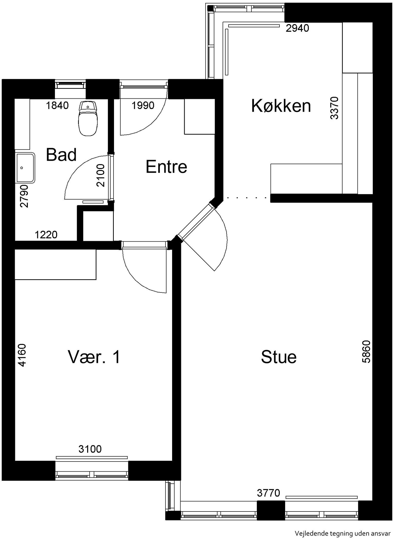 Visual presentation of the listing